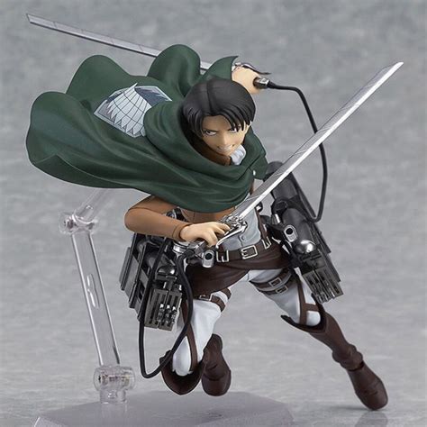 figura de levi sin censura|Figura de acción Figma Attack on Titan Levi nueva